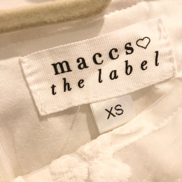 White Lace Embroidered Jumpsuit - Picture 2 of 5